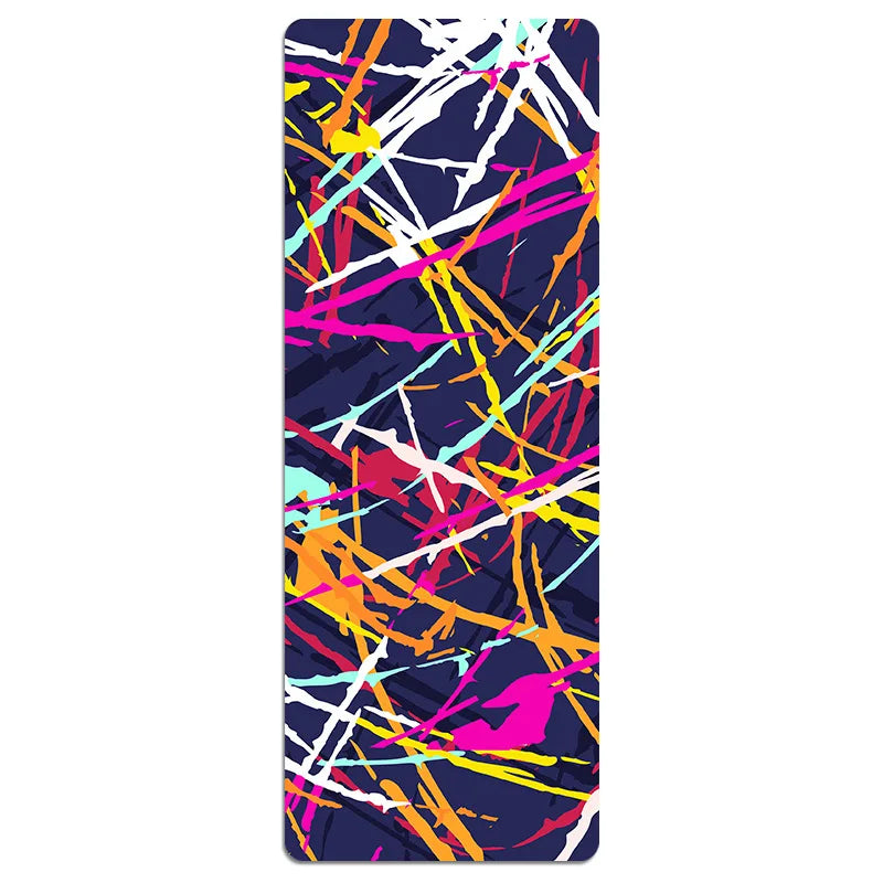 Ultra thin yoga mat Portable mat High quality rubber Double-sided anti-slip