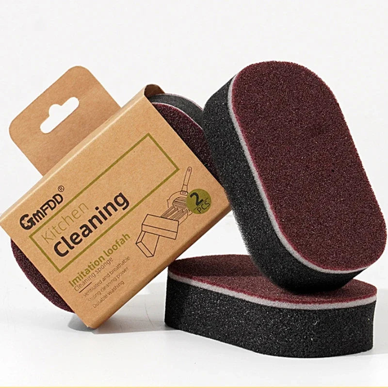 Magic Cleaning Sponge Double-Sided Kitchen Scrubber