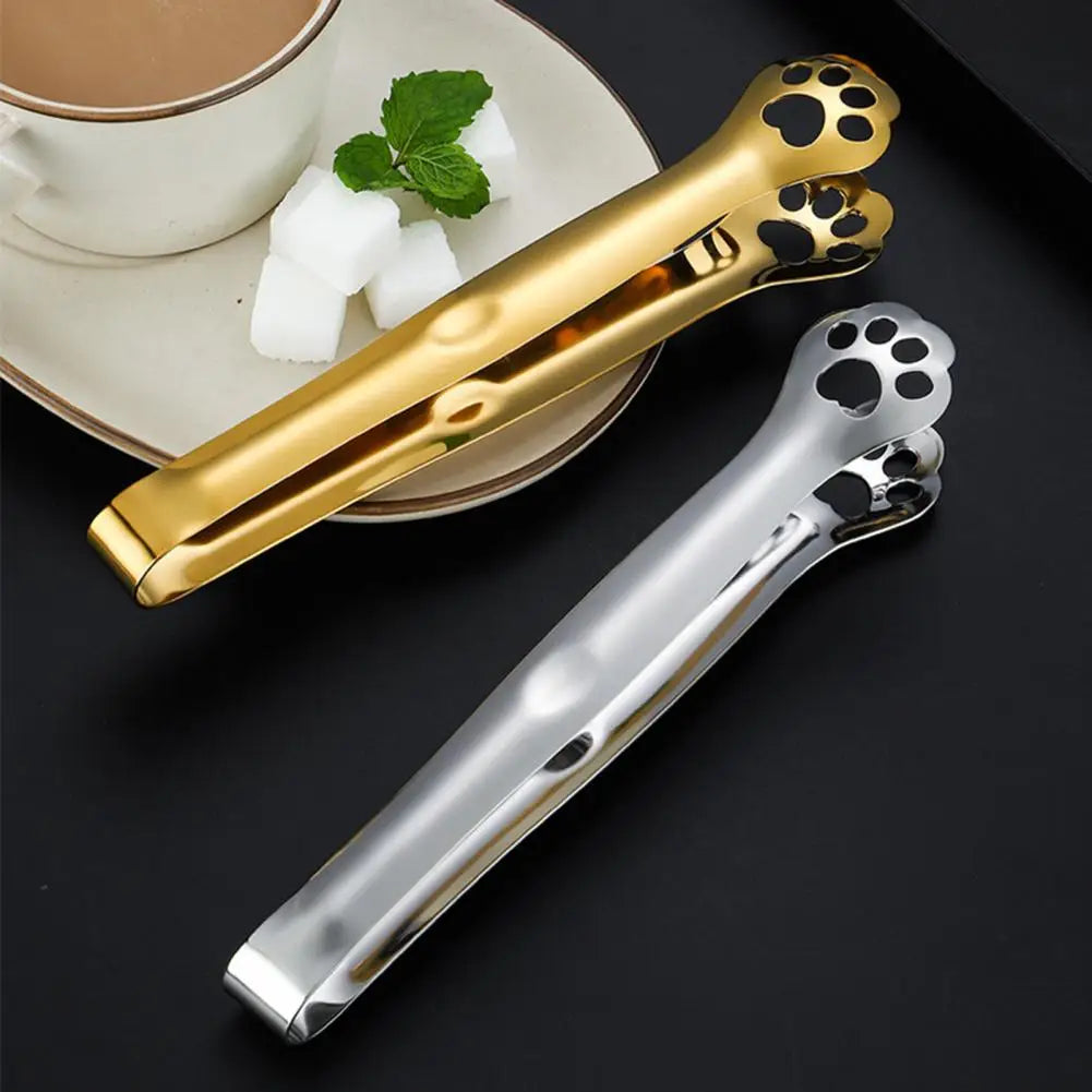 Cat Claw Ice Tongs UK Stainless Steel Ice Clip & Kitchen Serving Tool