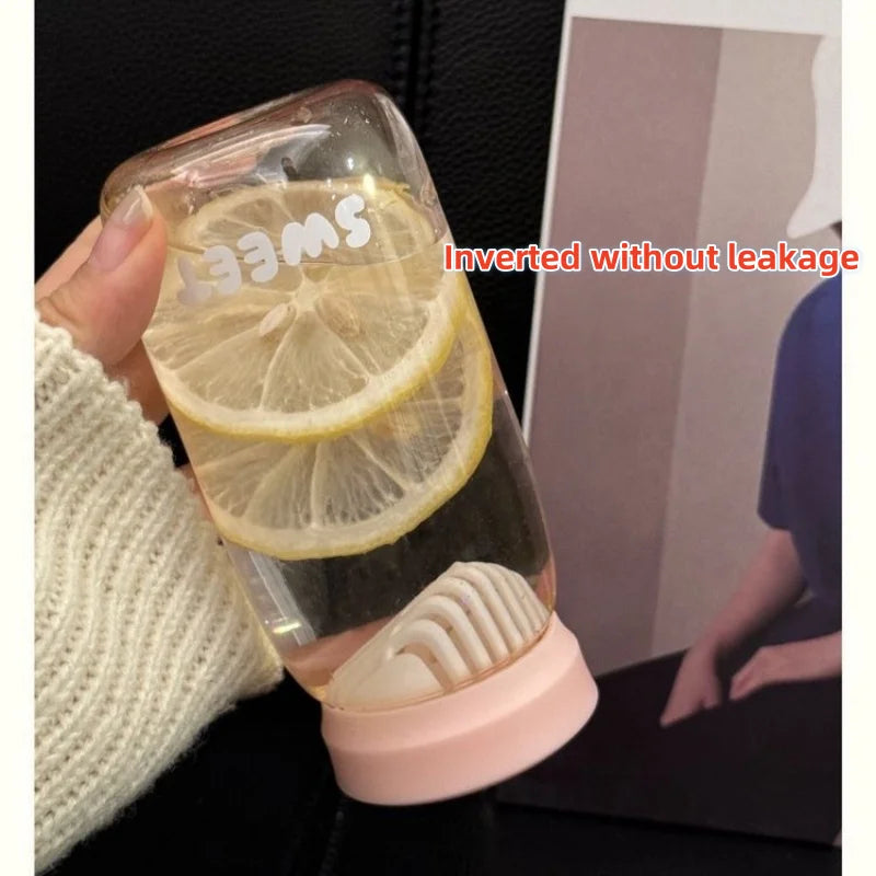 Mini Portable Water Cup Heat Resistant Plastic Drink Bottle