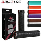 MTB Handlebar Grips Lock-On Anti-Slip Soft Rubber Shock Absorb