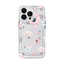 Aesthetic Flower Clear Case for iPhone 11 12 13 14 15 16 Pro Max