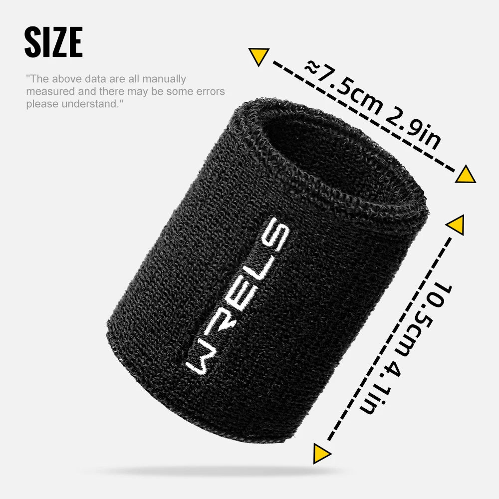 Absorbent Sweat Wristbands for Gym & Fitness Quick Dry Wrist Bands