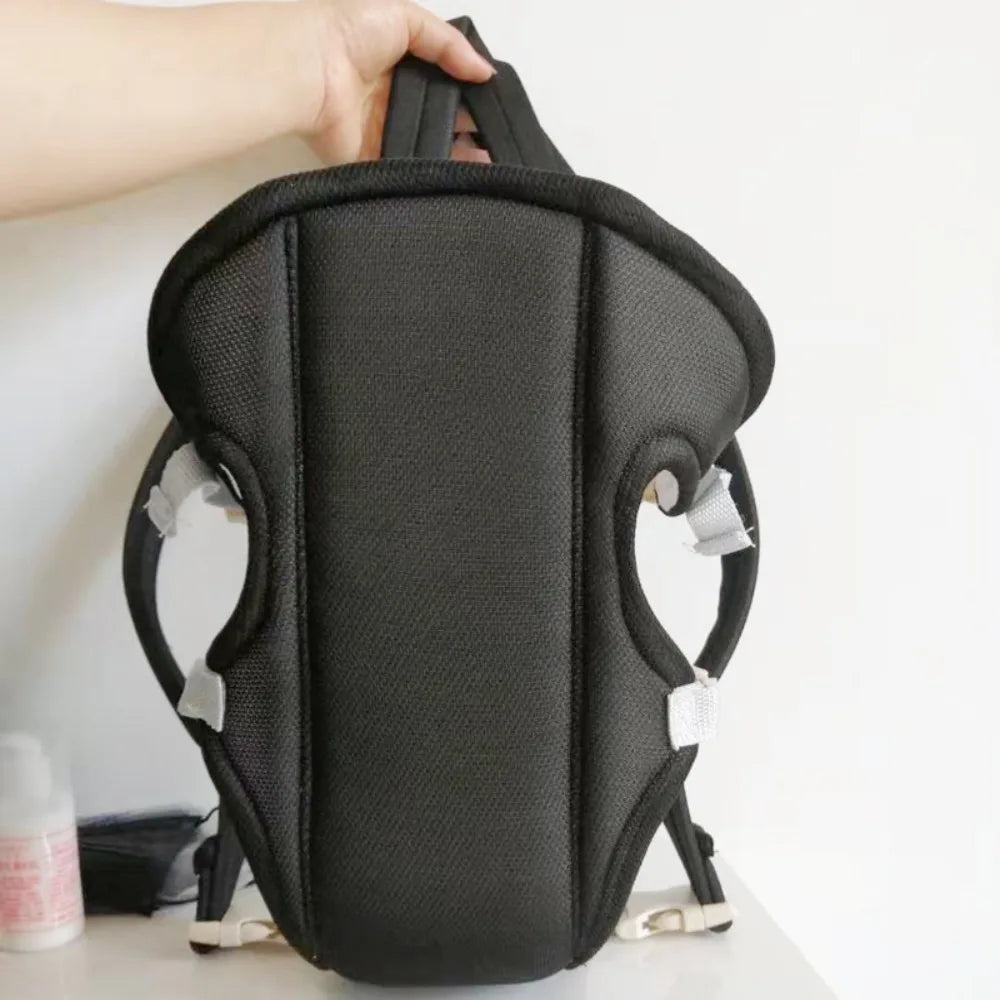 Adjustable Baby Sling Carrier Breathable Front Facing Kangaroo Bag Secondary image