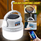 Solar Camping Light Waterproof LED Tent Lantern