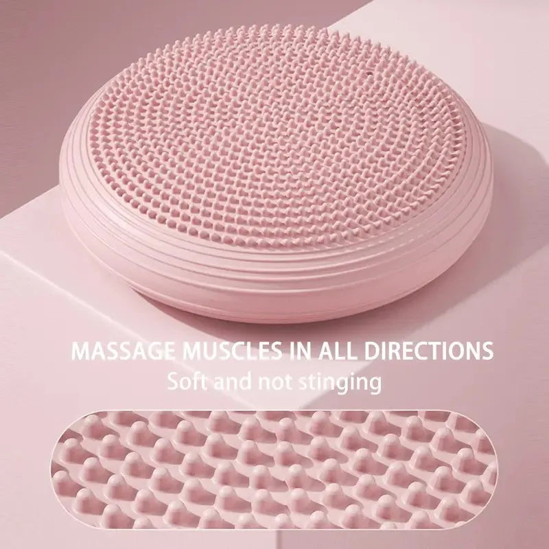Thickened Yoga Balance Massage Mat Shock Absorbing Home Gym Fitness