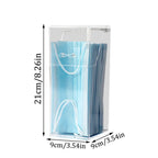 Transparent Mask Storage Box