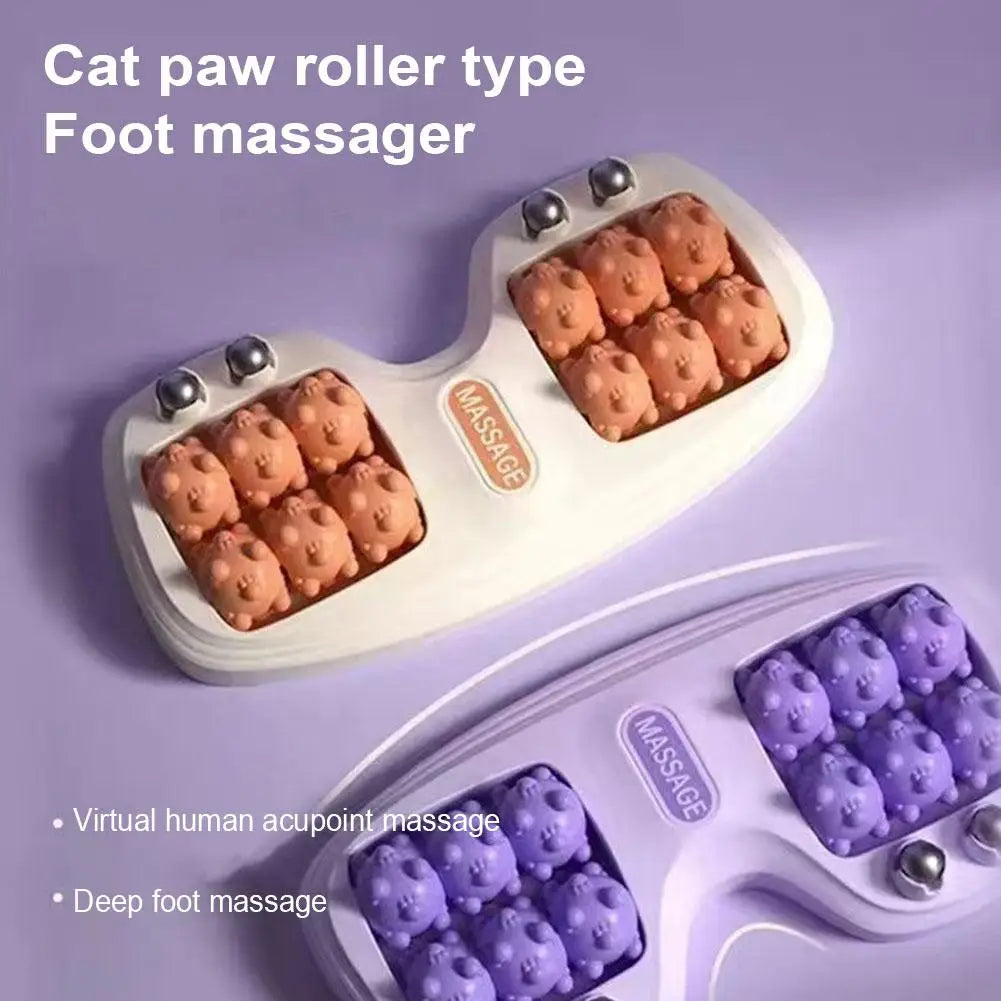 Foot Massage Roller for Plantar Fasciitis & Acupressure Pain Relief