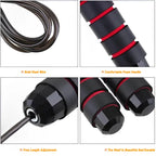 Steel Wire Skipping Rope Adjustable Jump Rope Fitness Training
