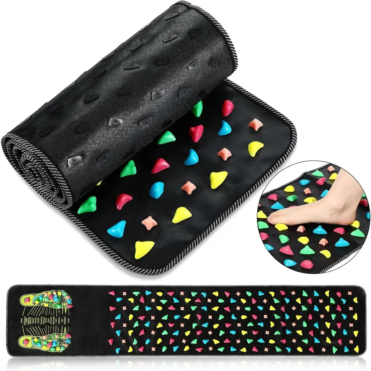 Foot Massage Pad Pressure Board for Stress Relief & Reflexology Care