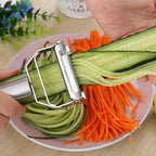 Stainless Steel Vegetable Peeler & Julienne Slicer – Potato & Carrot Grater Tool