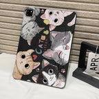 Classic Leopard & Cow Print iPad Case for Air 11 13 Pro & Mini Cover