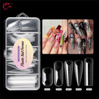 Stiletto Dual Form Nail Tips Acrylic Gel Extension Mold Kit