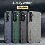 Luxury Leather Slim Case for Samsung Galaxy S21 S22 S23 S24 S25 S26