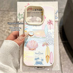 Palm Tree Silicone Case for Xiaomi 13T 14T 15T Poco F5 F6 F7 X7 Cover