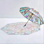 Buy Transparent Long Handle Umbrella