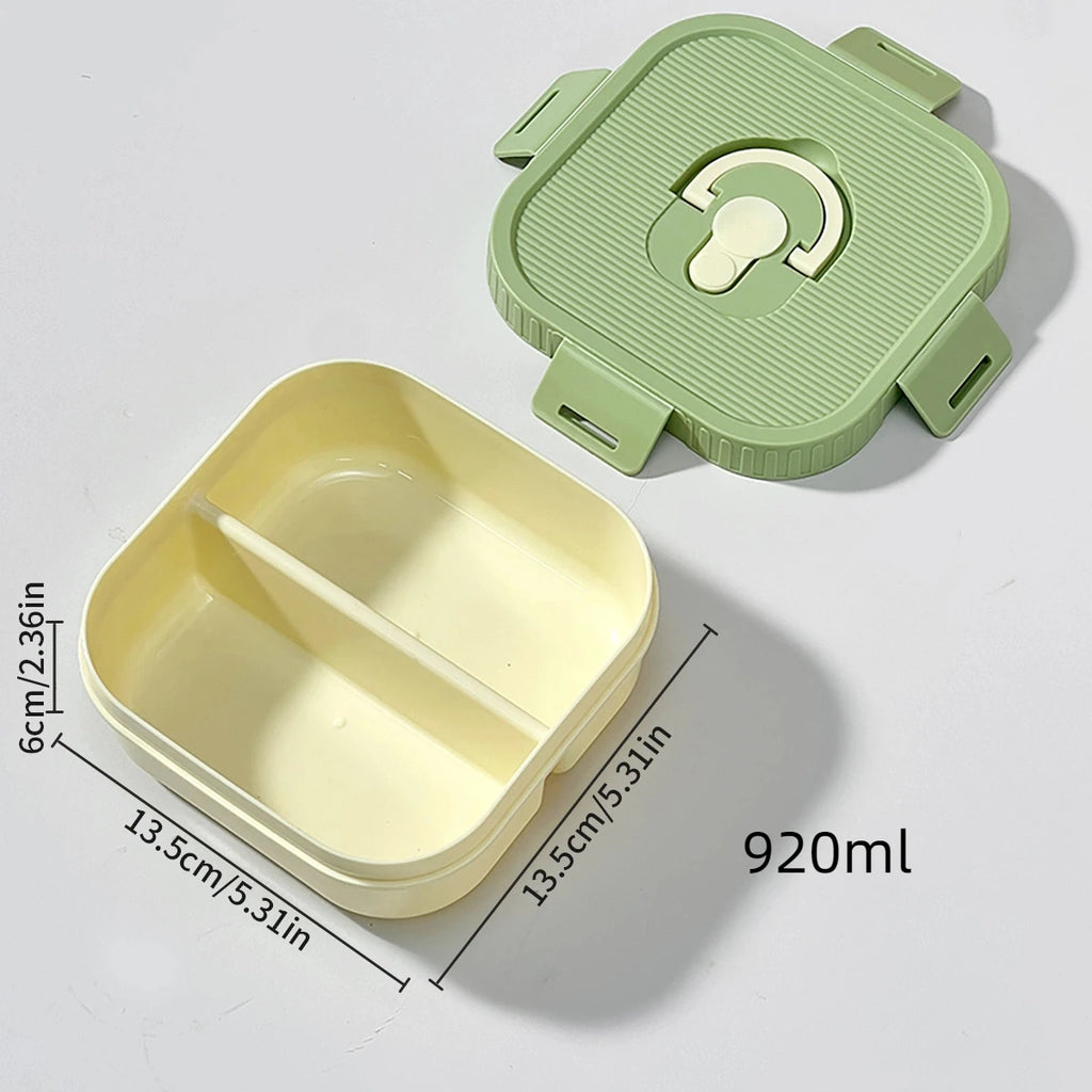 WORTHBUY Portable Lunch Box Leakproof Microwave Safe Bento Box