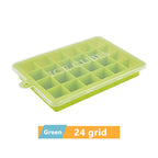 Large Silicone Ice Cube Tray Jumbo Square Ice Maker Mold (4–24 Grid)
