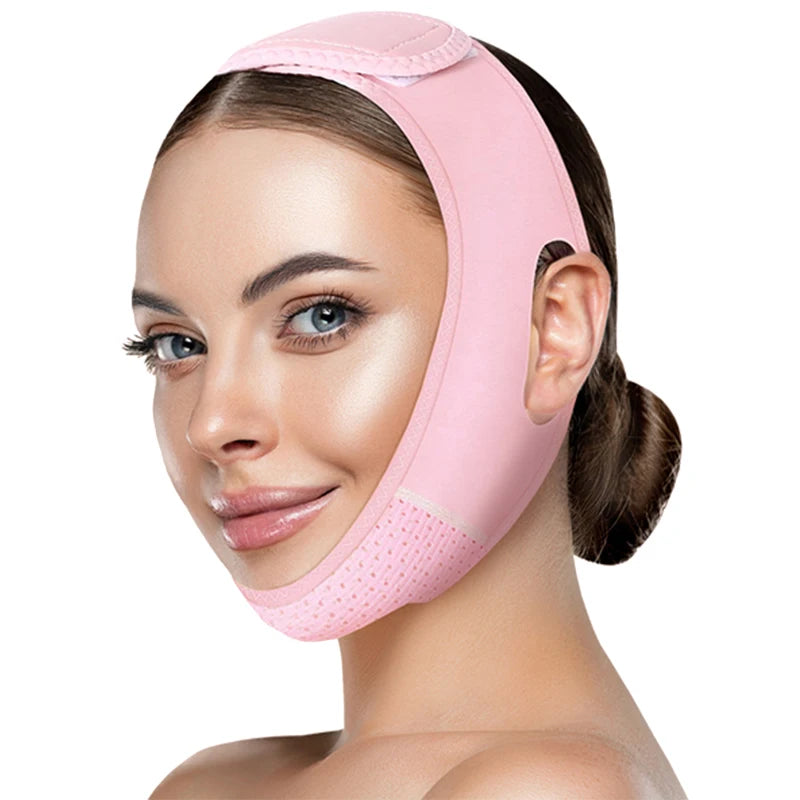 Reusable V Line Mask Double Chin Reducer Chin Strap Face Lift
