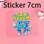 67 Six Seven Cartoon Kids Water Bottle Sports Cup