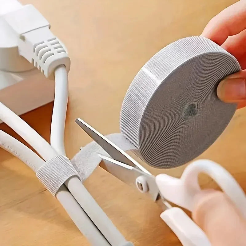 5M Cord Management Cable Organizer Wire Winder Ties for Mouse Earphones Charger Main image