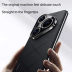 Luxury Leather Camera Protection Case for Huawei Pura 80 Ultra