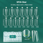 Nailpop Dual Forms Reusable Nail Extension Molds with Scale Design