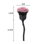 Flower Nail Brush Rose Shape Manicure Brush for Nail Art Cleaning