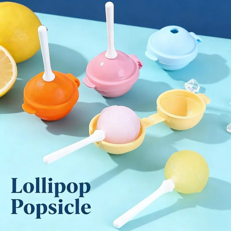 Mini Silicone Popsicle Mold – Food Grade Reusable Ice Cream & Lollipop Tray Secondary image