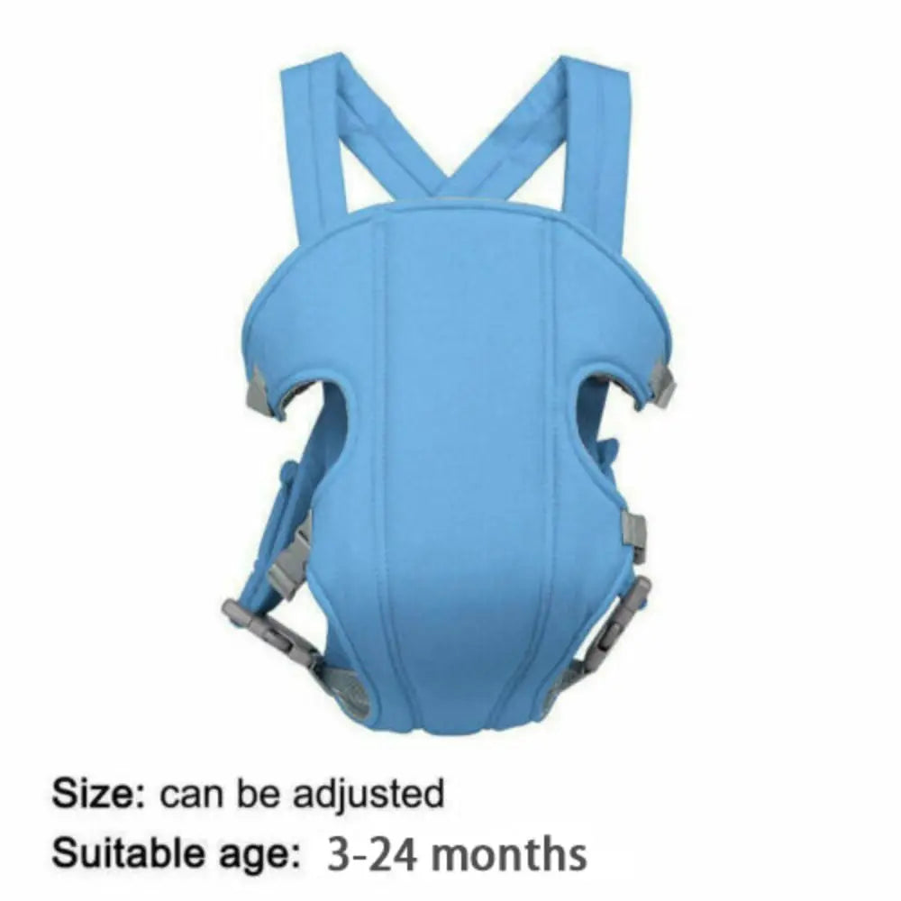 Adjustable Baby Sling Carrier Breathable Front Facing Kangaroo Bag