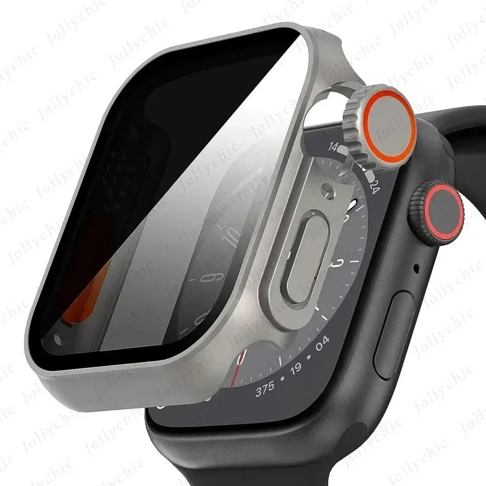 Apple Watch Screen Protector with Privacy Tempered Glass