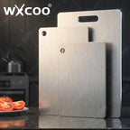 WXCOO Stainless Steel Cutting Board Double-Sided