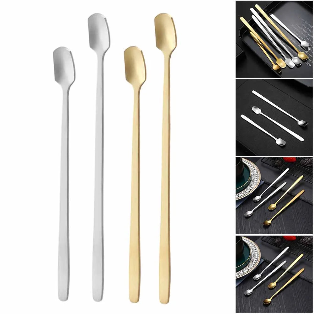 Long Handle Coffee Stirrer Spoon Tea Milk Mixing Spoon Tableware