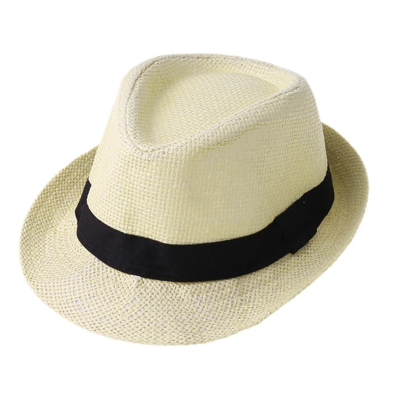 Kids Straw Sun Hat UK Boys & Girls Summer Vacation Hat