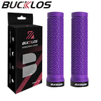MTB Handlebar Grips Lock-On Anti-Slip Soft Rubber Shock Absorb