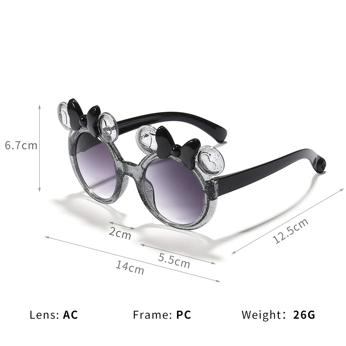 Girls Bow Sunglasses 2025 | Cute Cartoon UV Protection Shades