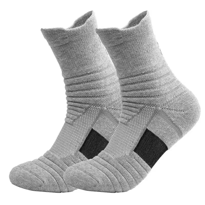 10 Pairs Men's Bamboo Fiber Socks Breathable Cotton Sports & Business Sox