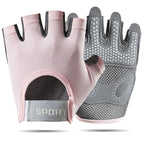 Cycling Gloves Half Finger Anti Slip Breathable Gym MTB Fitness