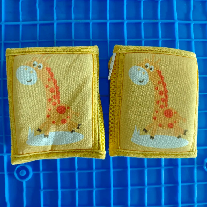 Baby Knee Pads Adjustable Cute Bunny & Giraffe Crawling Protector