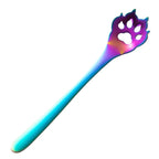 Cat Paw Teaspoon 304 Stainless Steel – Cute Coffee & Ice Cream Spoon Gift