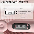 Smart Jump Rope with Counter  Adjustable Calorie Skipping Rope