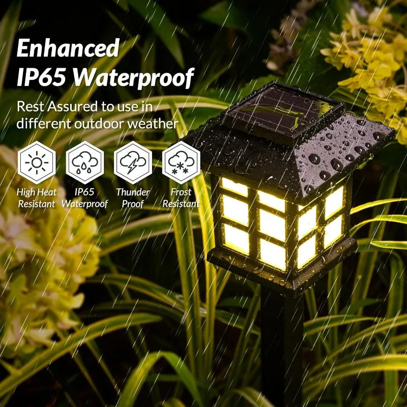 2 Pack Solar Pathway Lights Secondary image