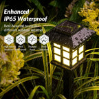 2 Pack Solar Pathway Lights