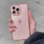 Pink Glitter Bling Clear Case for iPhone 11 12 13 14 15 16 17 Pro Max
