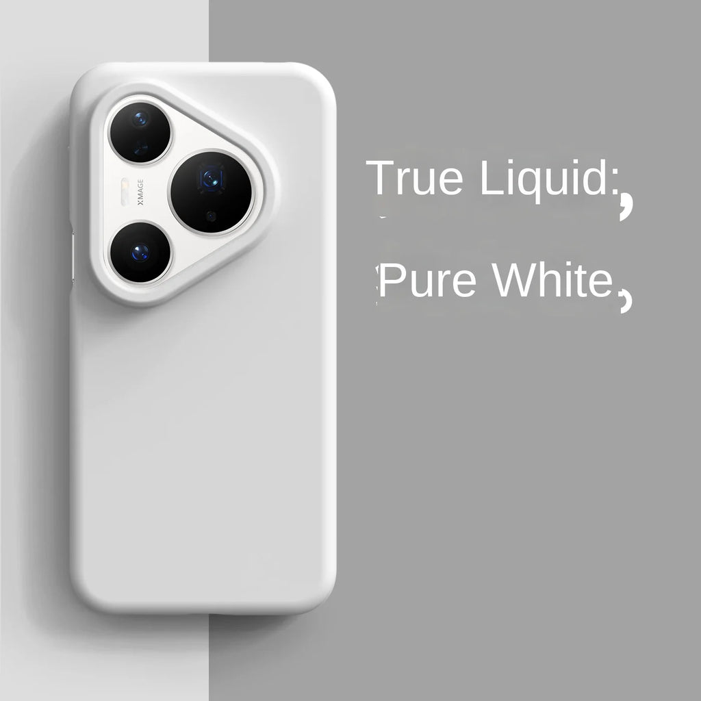 Luxury Liquid Silicone Case for Huawei Pura 80 Pro Plus & 80 Ultra