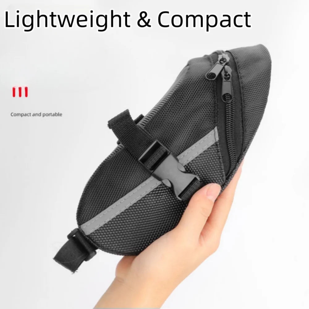 Waterproof Bicycle Saddle Bag MTB Rear Tail Bag for Cycling Storage