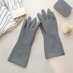 Thick Latex Kitchen Gloves Waterproof Cleaning Gloves