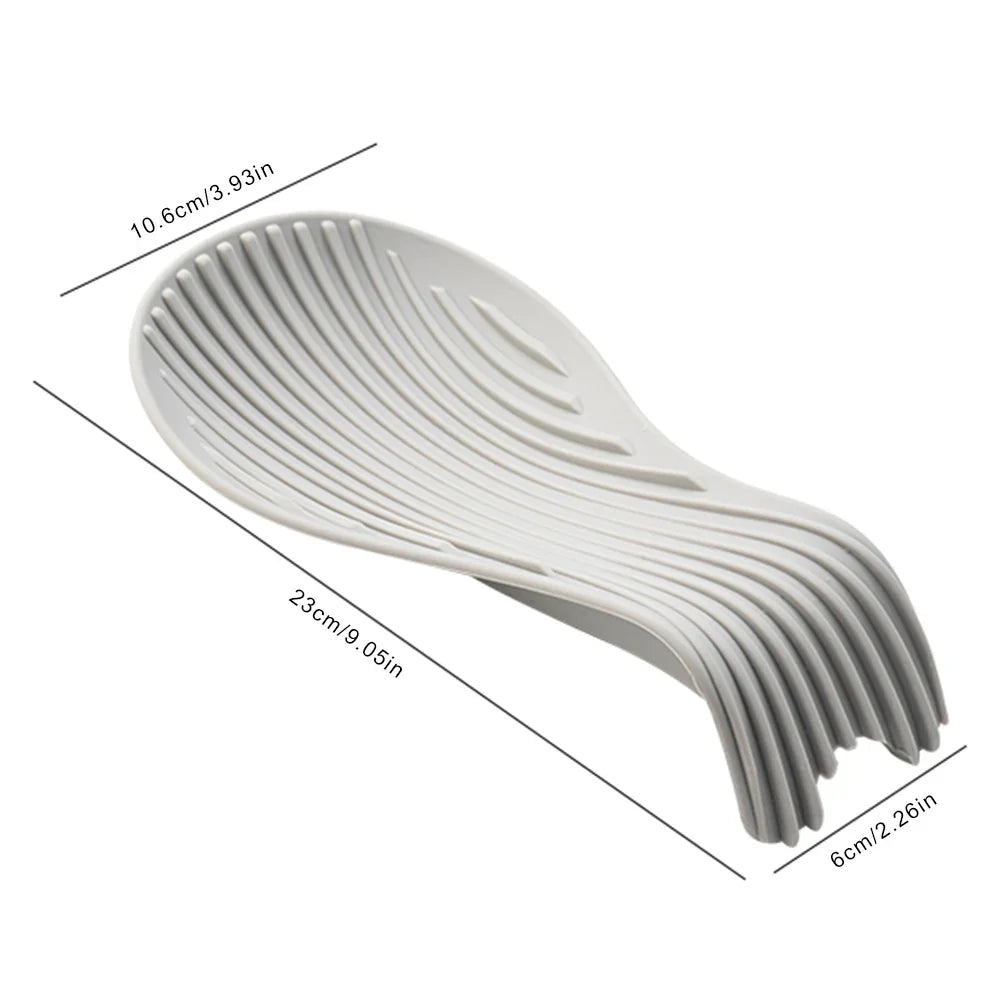 Silicone Spoon Holder Heat Resistant Rest