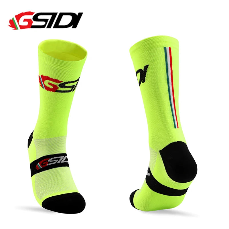 Gsidi Compression Cycling Socks Men & Women Sports Running Bike