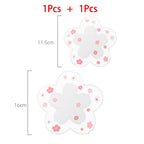 Kawaii Pink Sakura Silicone Coasters Blossom Cup Mats Home Décor Gift